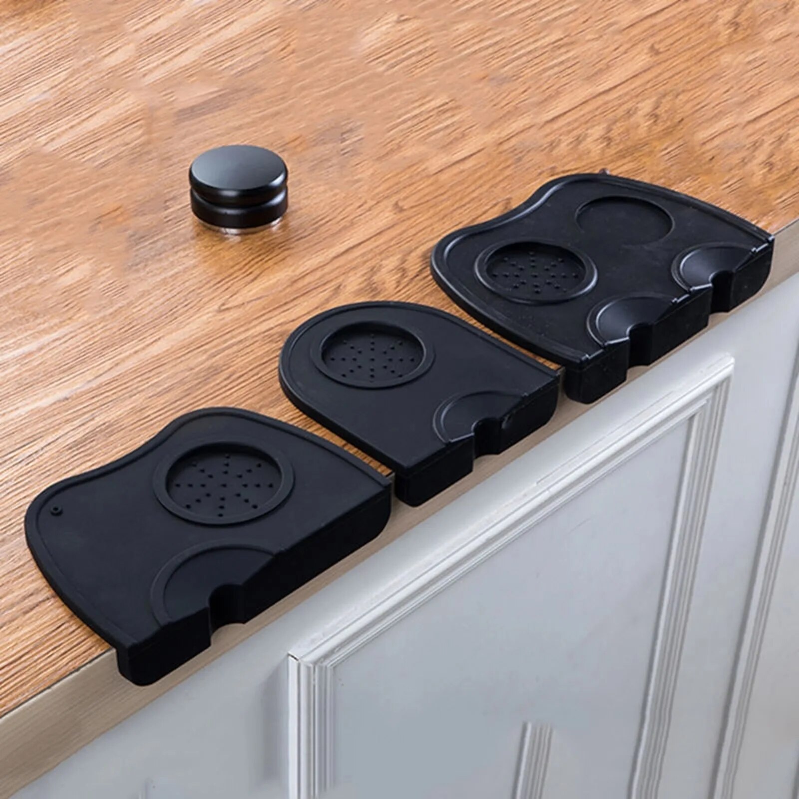 Coffee Distribution Tool - Espresso kopi tamper Mat Station tekan