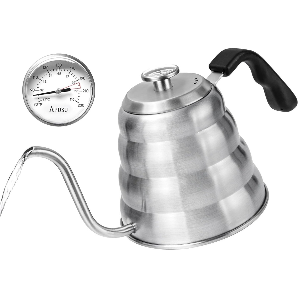 Coffee Quality Control - Teko Kopi Tuang Profesional dari Baja