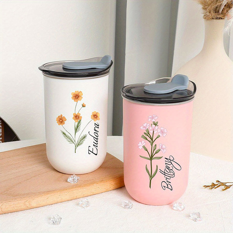 Coffee Equipment Names - Tumbler Kopi Terisolasi dengan Nama dan
