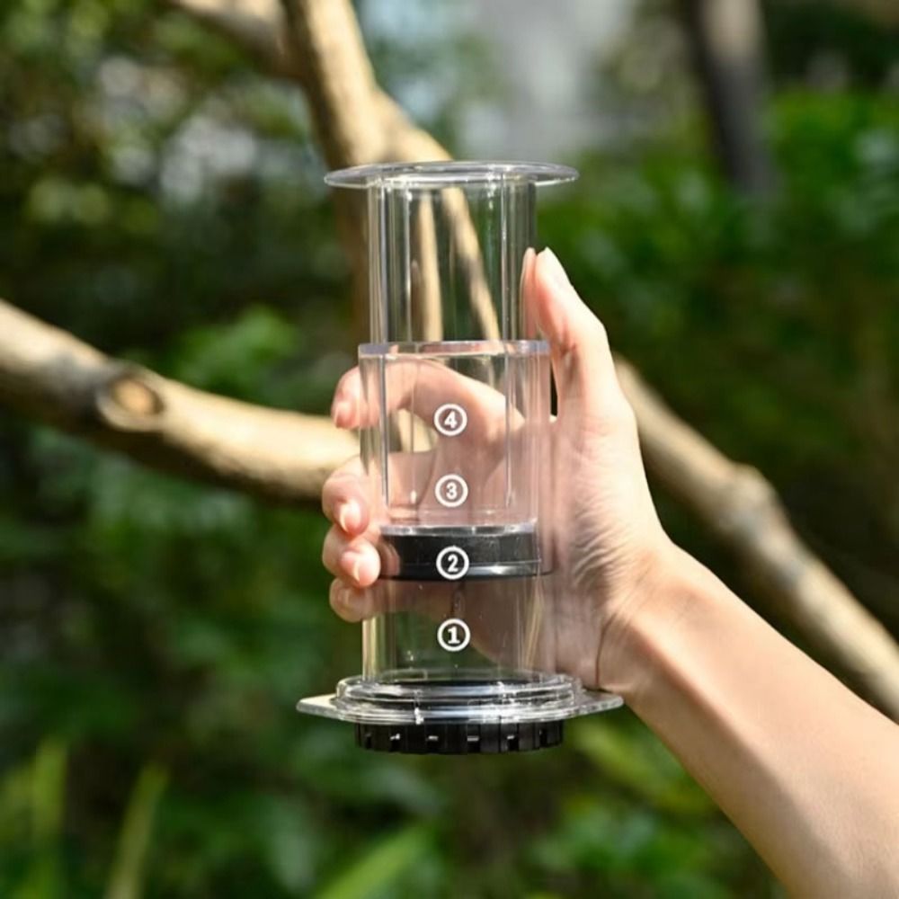 Coffee Extraction Equipment - Ketel Kopi Portabel Gaya Prancis Anti-selip