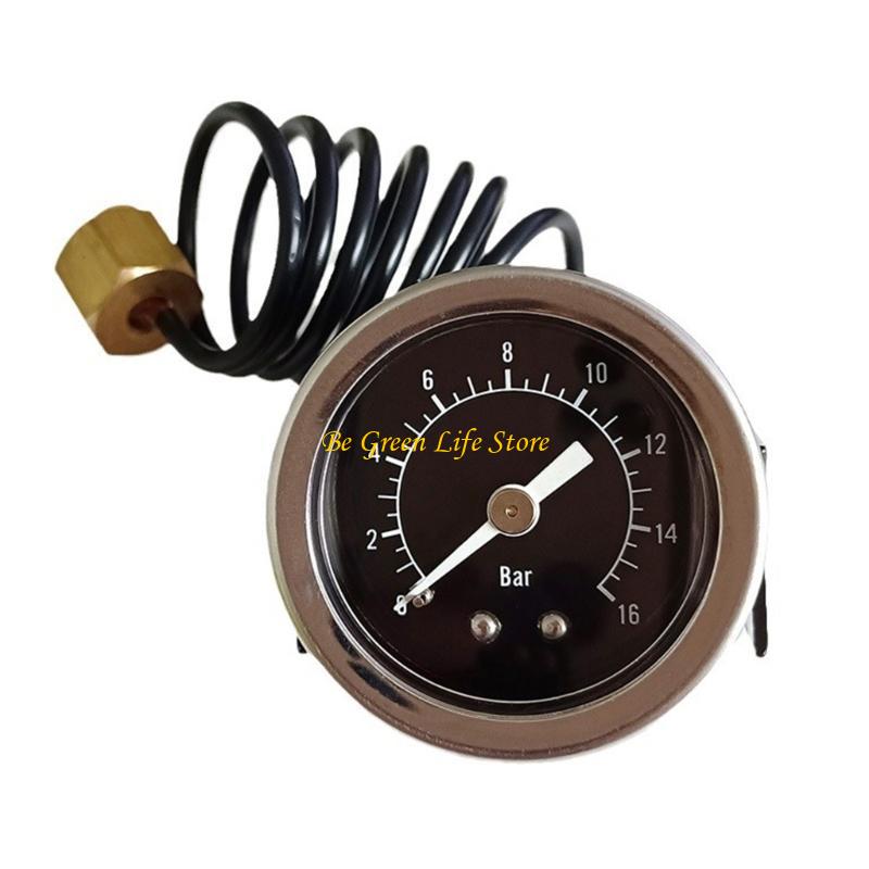 Pressure Gauge Espresso - Pengukur tekanan logam M7DF Meter tekanan