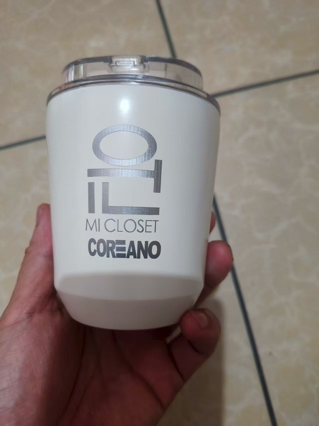Coffee Equipment Names - LOGO Nama Botol Termos Air 280ml
