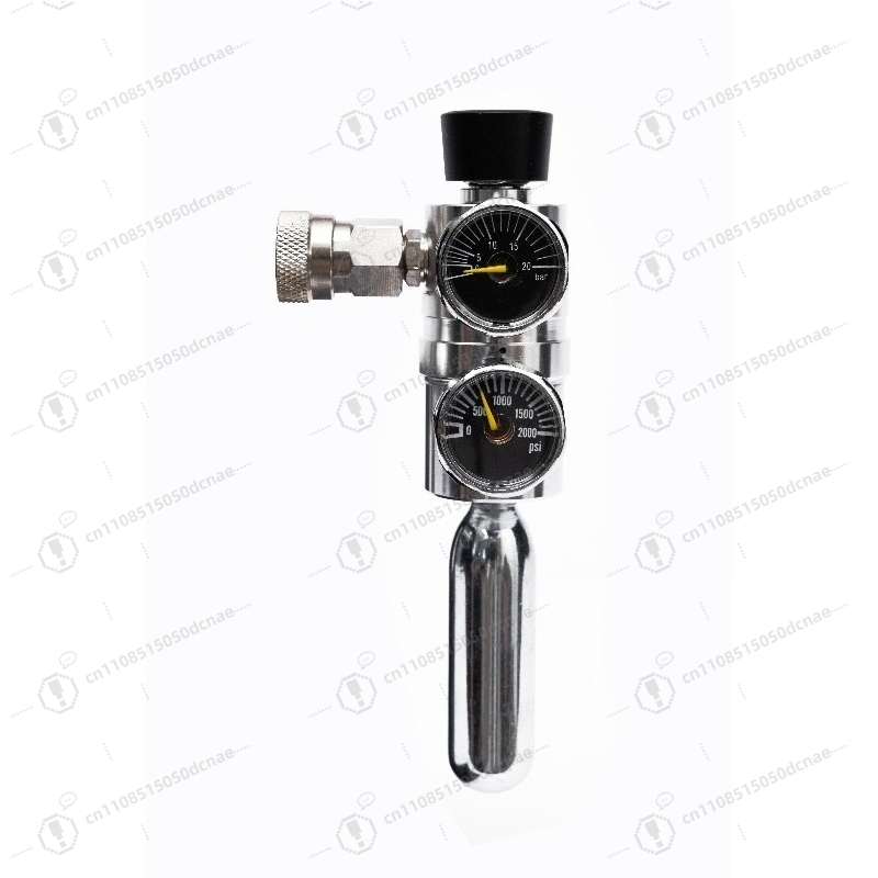 Pressure Gauge Espresso - Regulator Tekanan Ganda 9Bar untuk Mesin