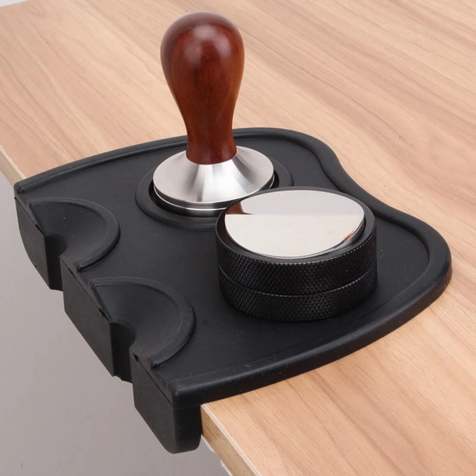 Espresso kopi tamper Mat Stati - Coffee Distribution Tool ulasan dan harga