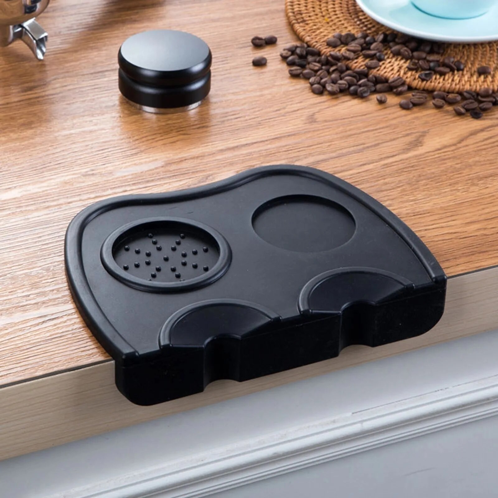 Espresso kopi tamper Mat Stati - Coffee Distribution Tool ulasan dan harga