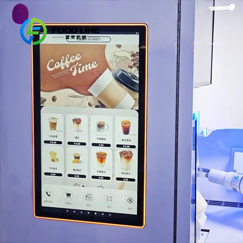 Mesin Penjual Kopi Robot Baris - Coffee Equipment For Cafe ulasan dan harga