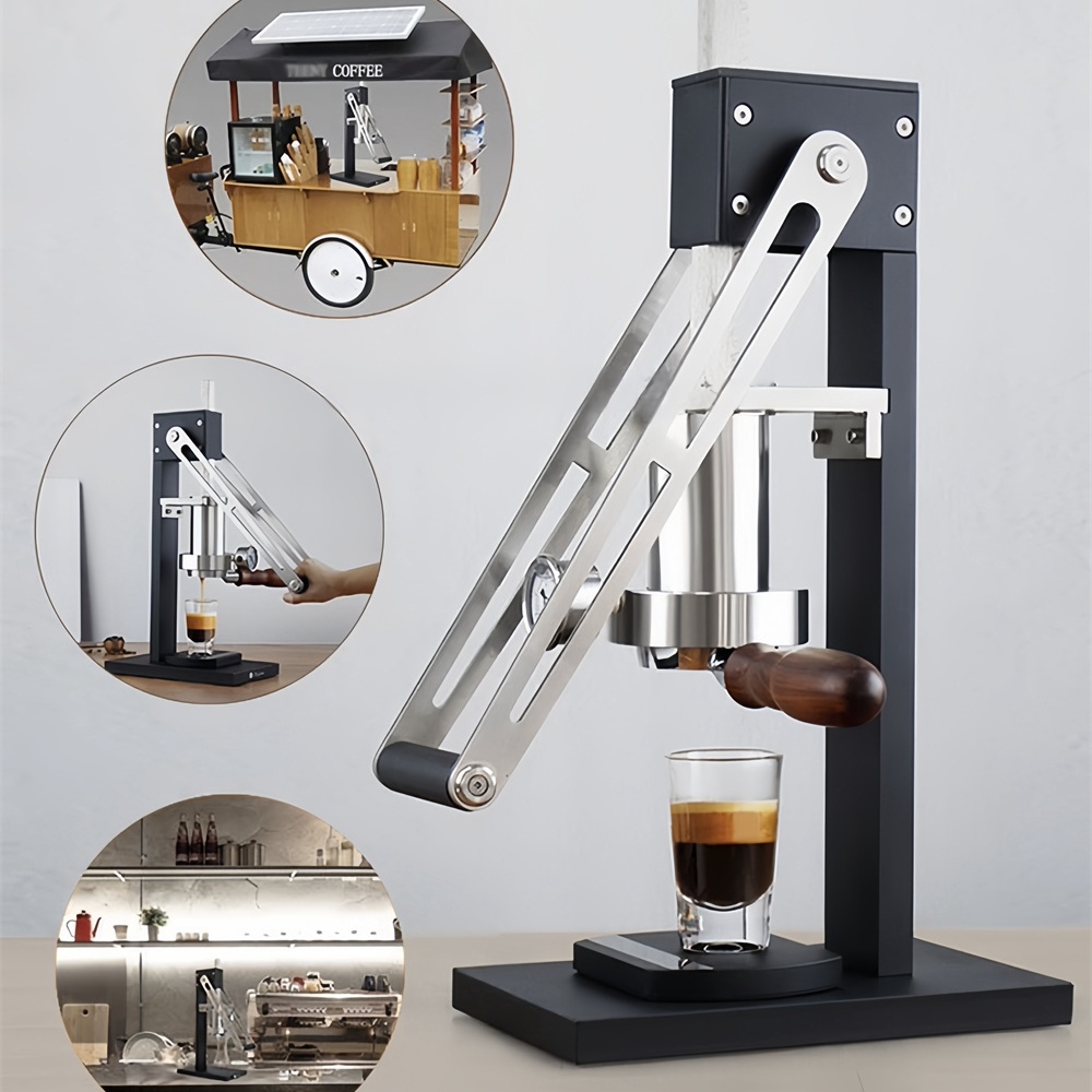 Mesin Kopi Espresso Manual den - Pressure Gauge Espresso ulasan dan harga