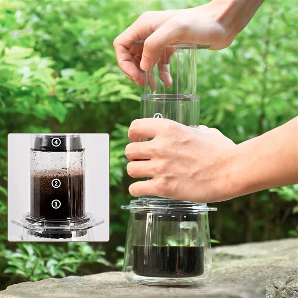 Ketel Kopi Portabel Gaya Pranc - Coffee Extraction Equipment ulasan dan harga