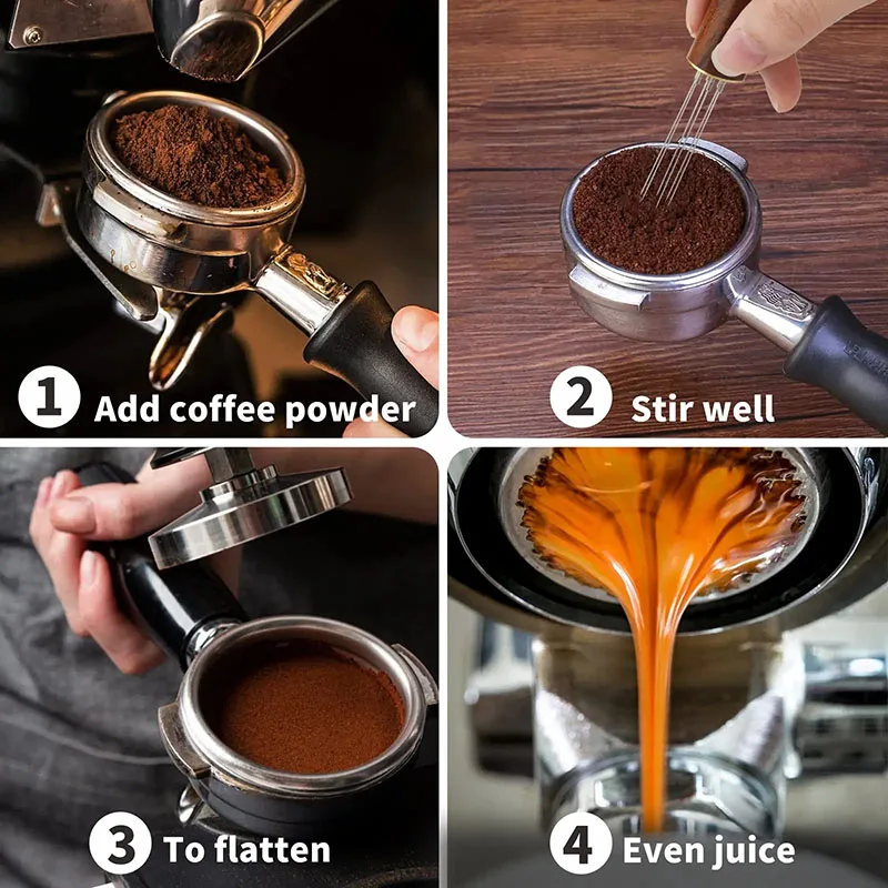 Jarum Pengaduk Kopi Espresso J - Coffee Distribution Tool ulasan dan harga