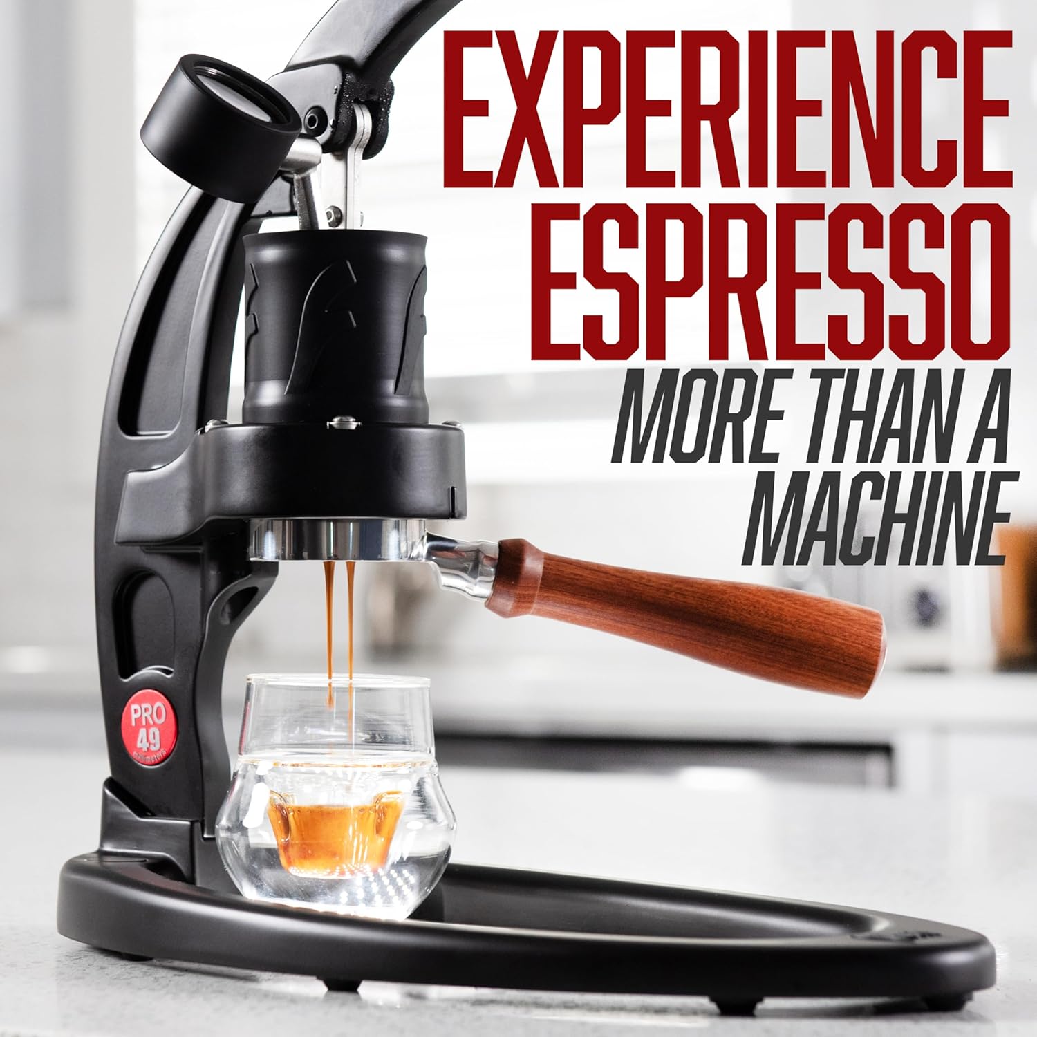 Mesin Espresso Manual 49mm, Hi - Pressure Gauge Espresso ulasan dan harga