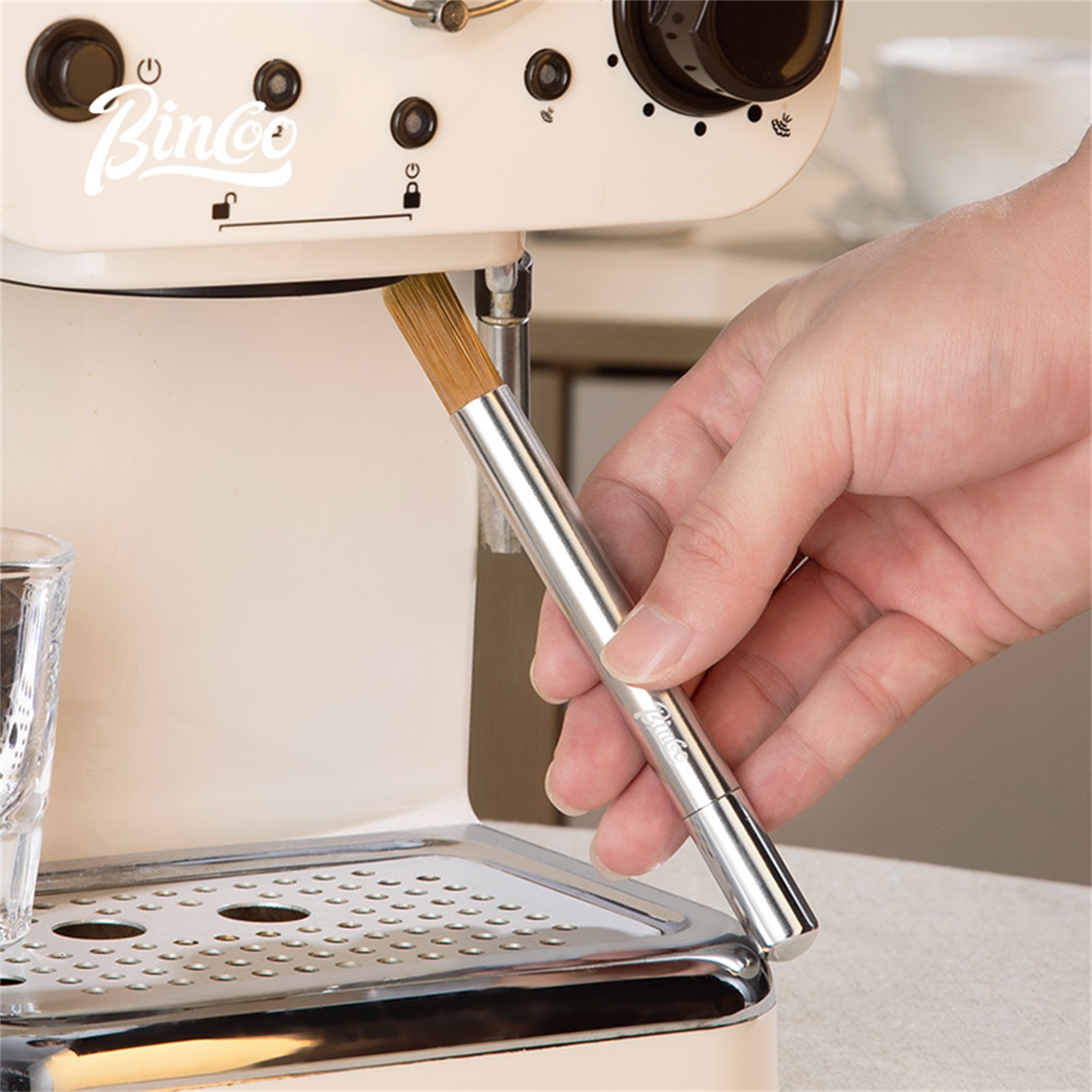 Sikat Kopi Bincoo, Alat Penggi - Coffee Equipment Cleaning Powder ulasan dan harga