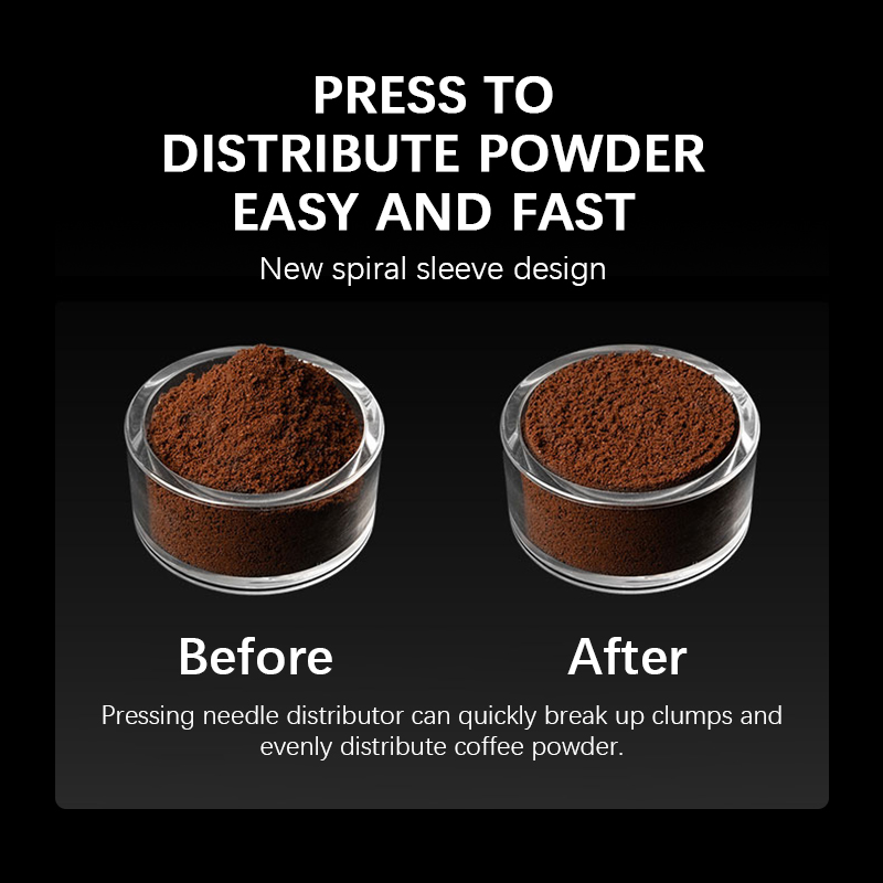 58mm Rotary WDT alat pengaduk  - Coffee Distribution Tool ulasan dan harga