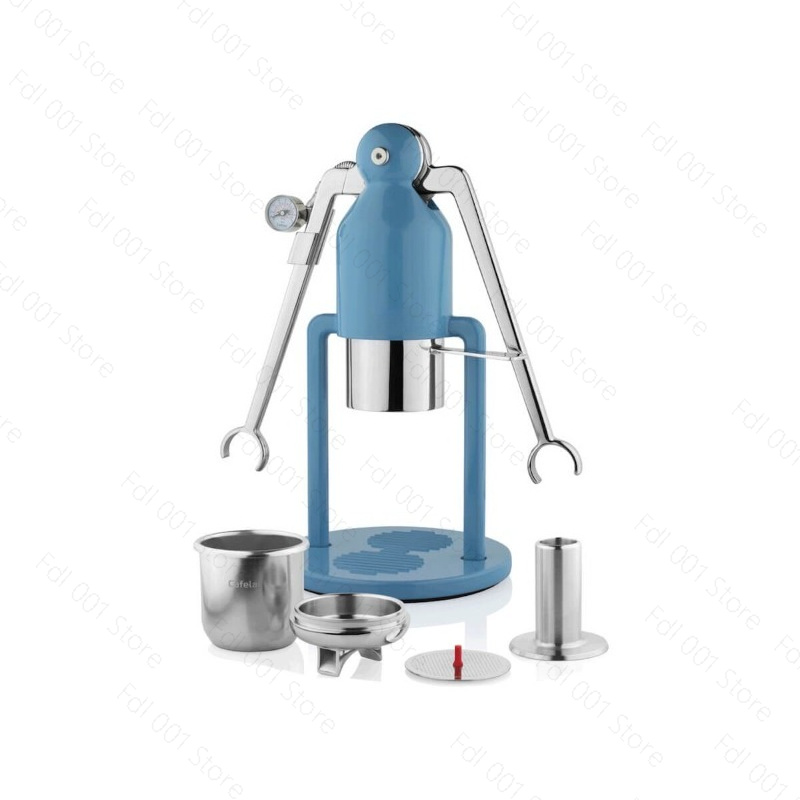 Mesin Kopi Espresso Manual Tan - Pressure Gauge Espresso ulasan dan harga
