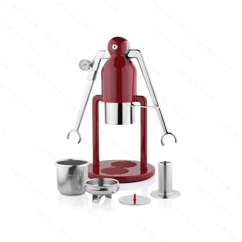Mesin Kopi Espresso Manual Tan - Pressure Gauge Espresso ulasan dan harga