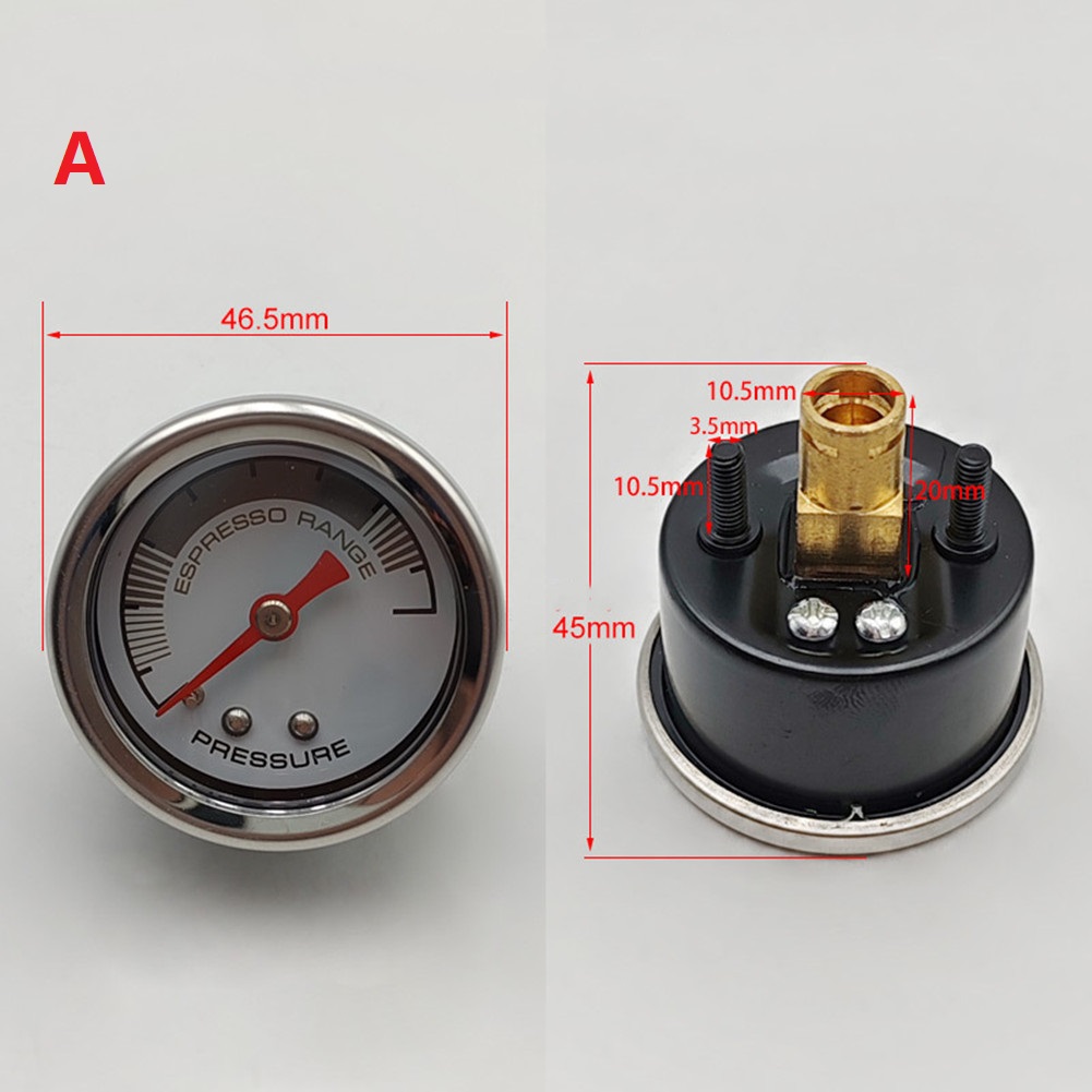 Pengukur Tekanan Mesin Kopi un - Pressure Gauge Espresso ulasan dan harga