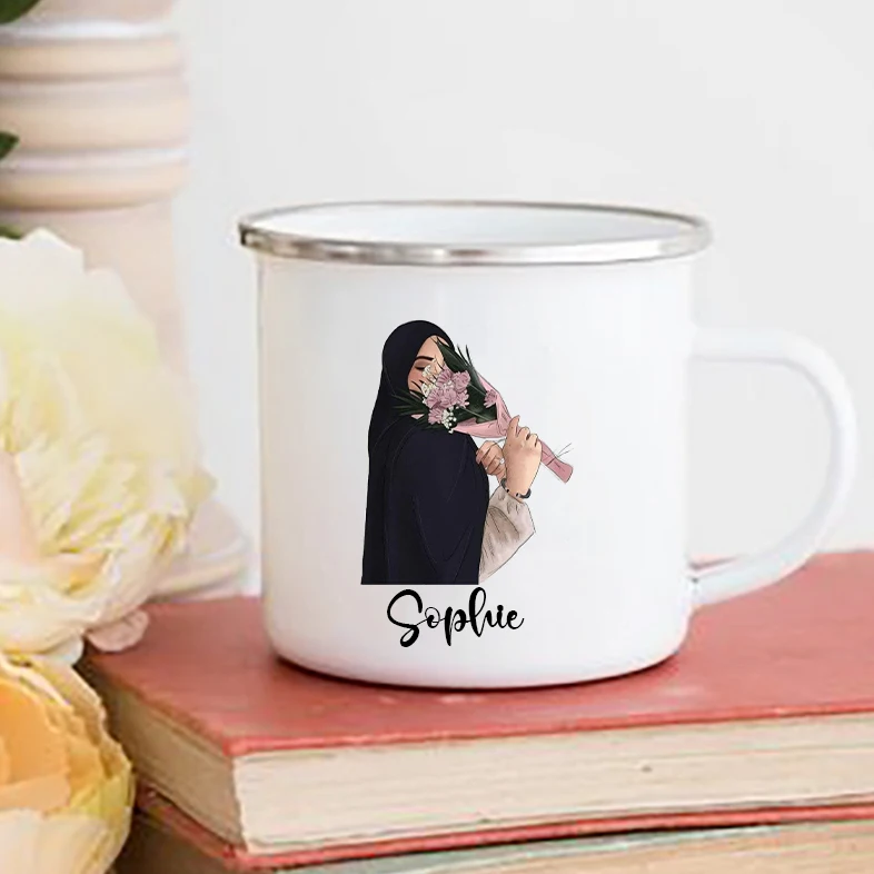 Dipersonalisasi Hijabi gadis d - Coffee Equipment Names ulasan dan harga