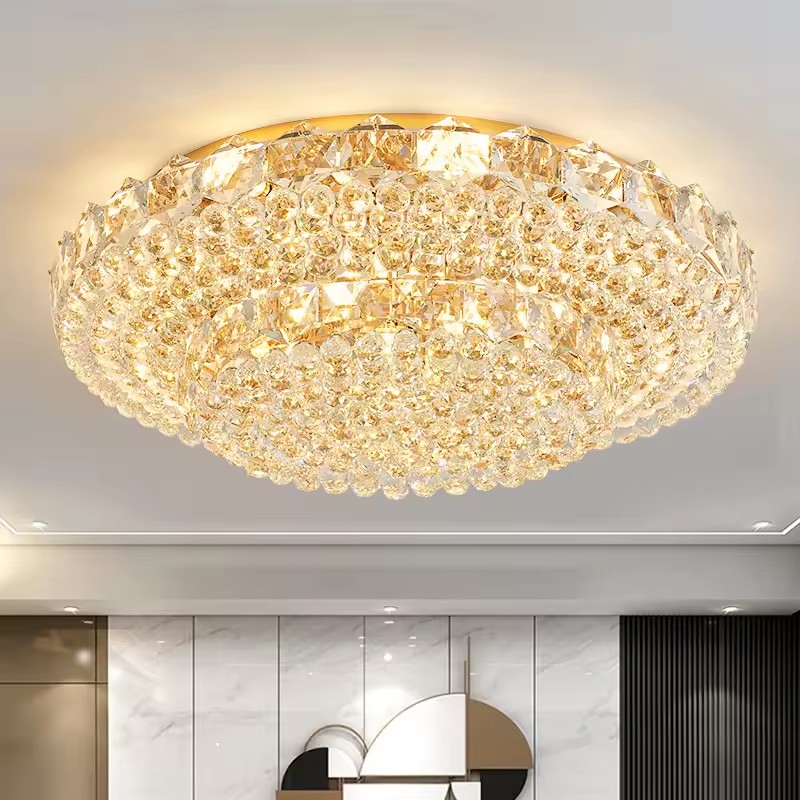 Lampu Plafon Bulat Kristal Hot - Coffee Quality Control ulasan dan harga