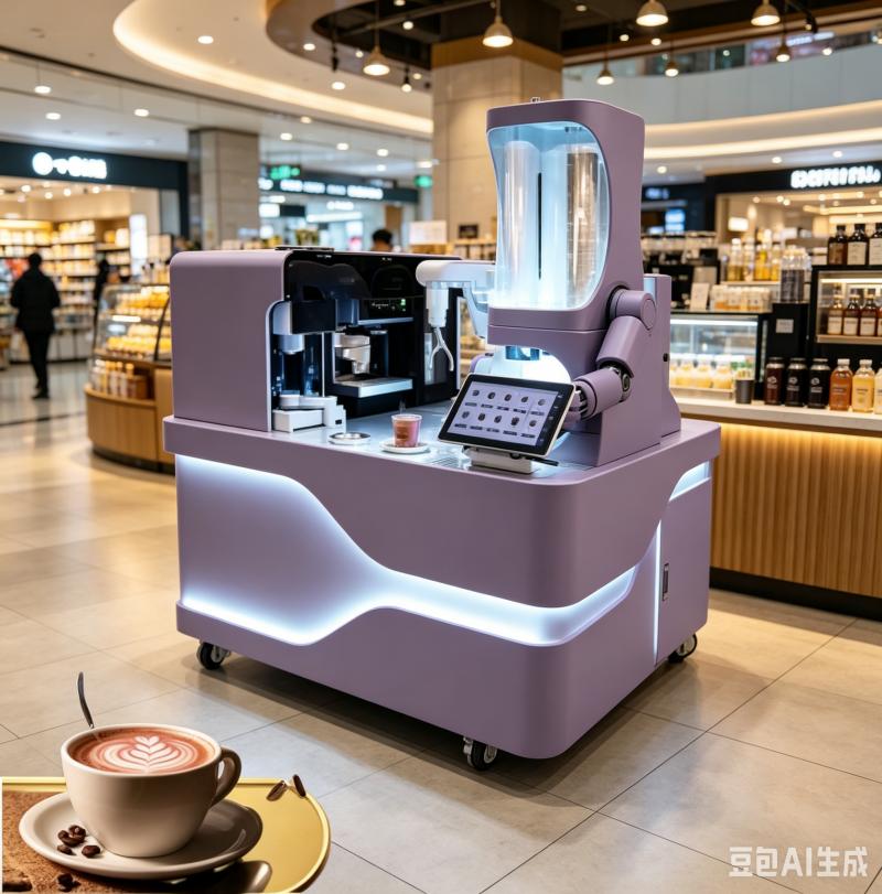 Mesin Kopi Latte Robot Otomati - Coffee Equipment For Cafe ulasan dan harga