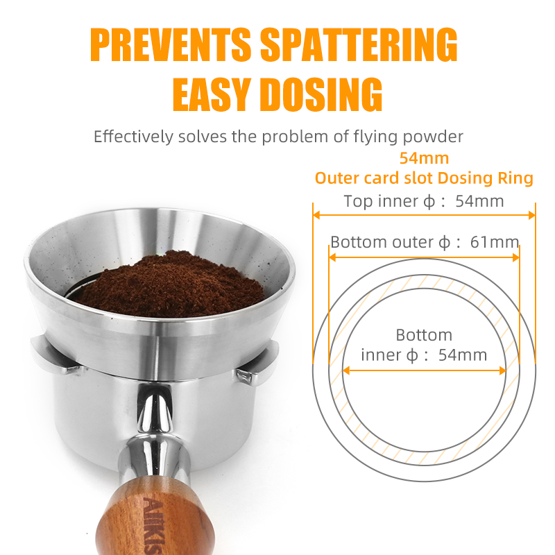 Cincin Dosis Kopi 54Mm Corong  - Coffee Extraction Equipment ulasan dan harga