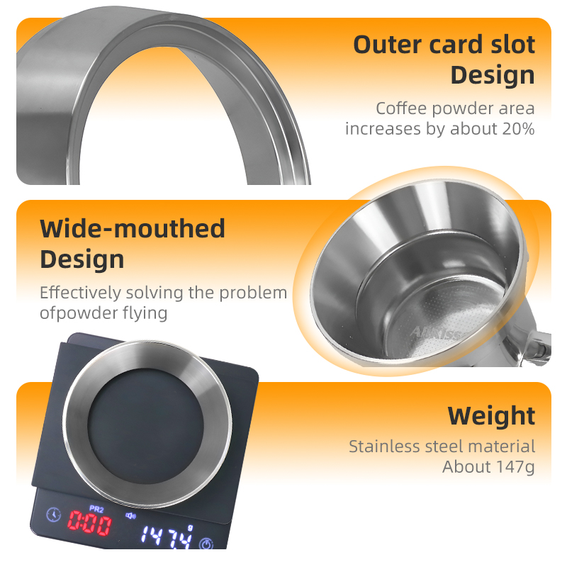 Cincin Dosis Kopi 54Mm Corong  - Coffee Extraction Equipment ulasan dan harga