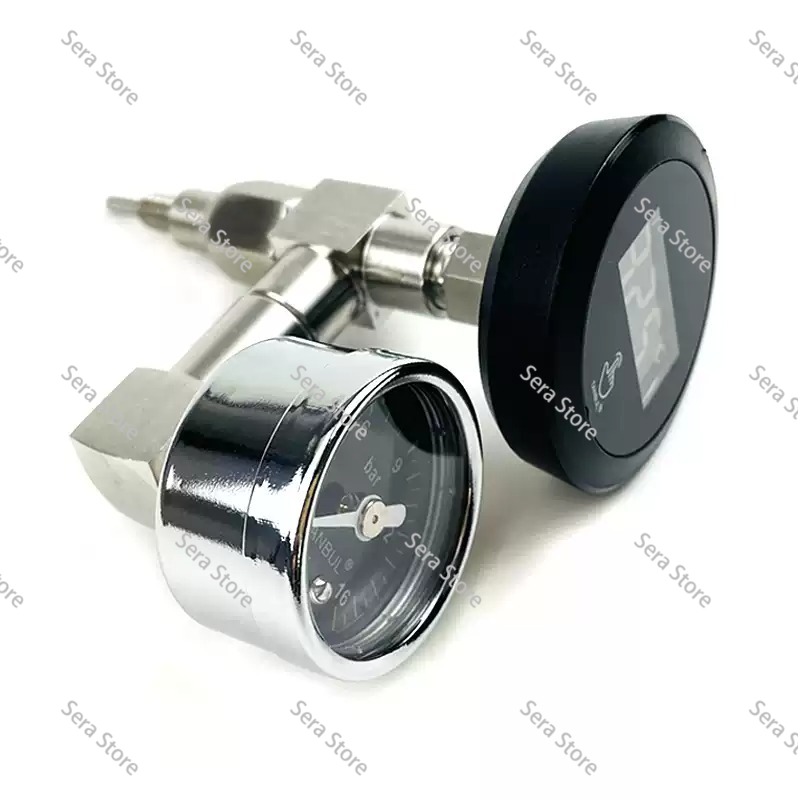Kit Peningkatan Mesin Espresso - Pressure Gauge Espresso ulasan dan harga