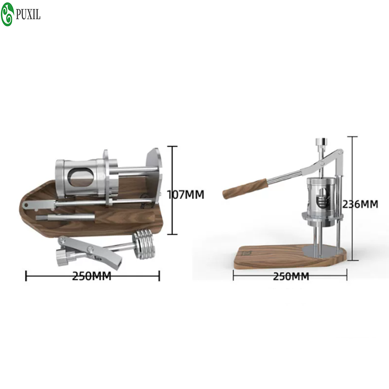 Mesin Espresso Manual Mini 6-9 - Pressure Gauge Espresso ulasan dan harga